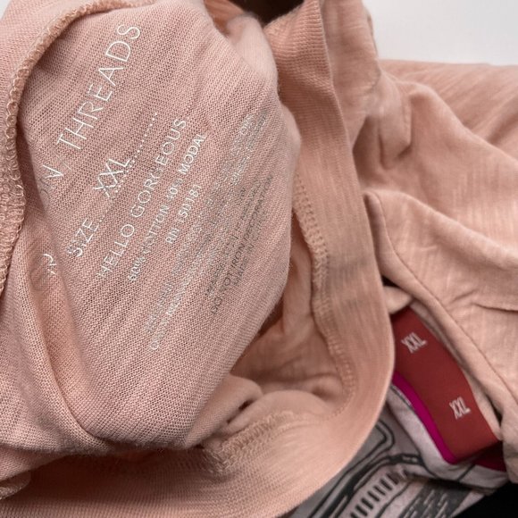 Grayson Threads Women's Short Sleeve Graphic T-Shirt Just Married XXL - Picture 4 of 6